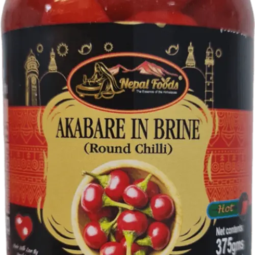 Akabare in brine Nepal foods 375g