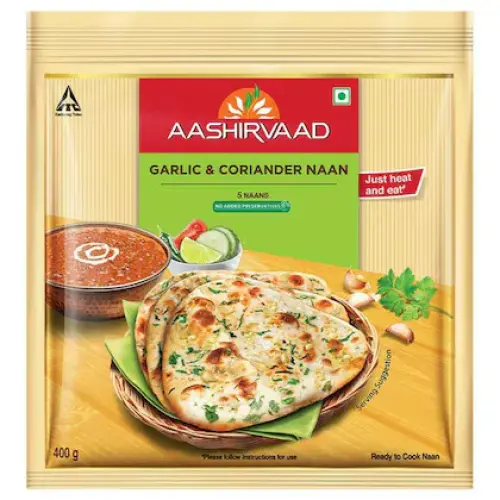 Garlic Naan 400 gm asirbadh