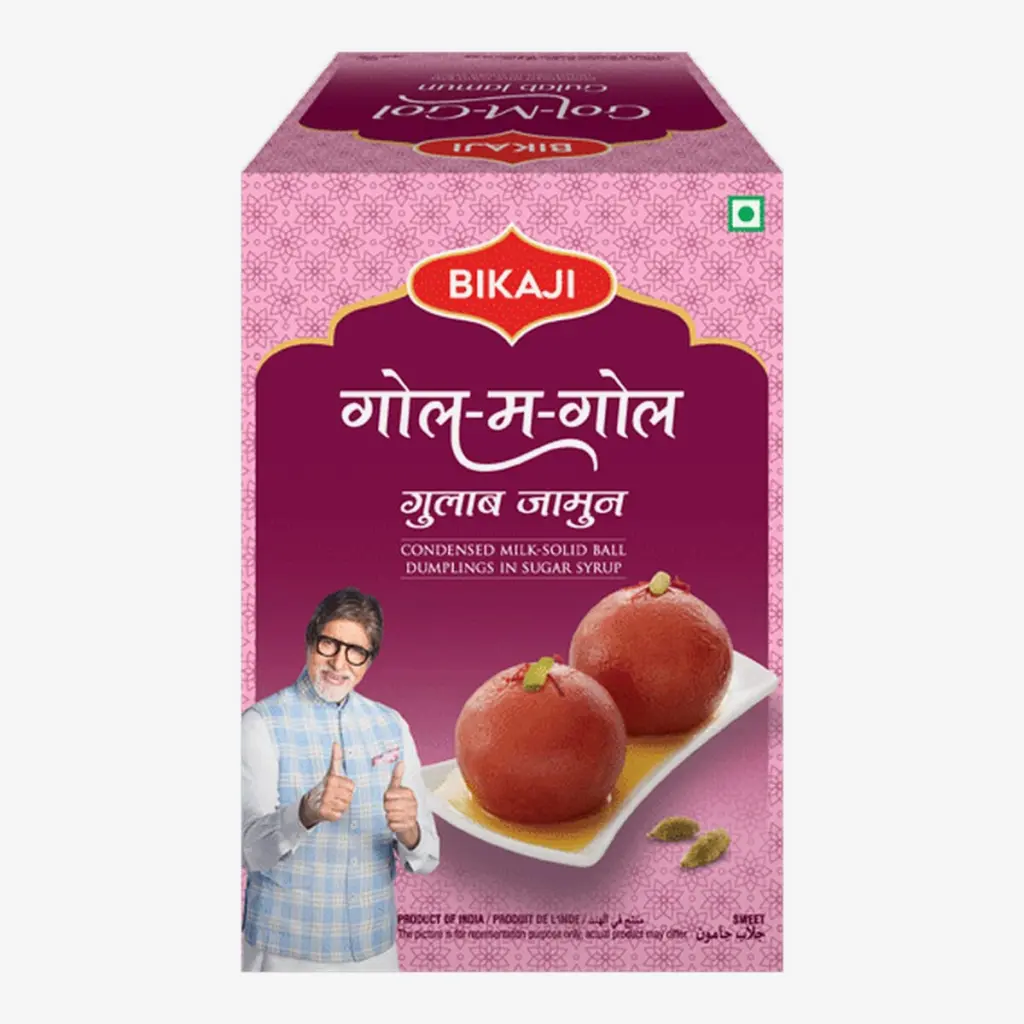 Bikaji gulab jamun 750g frozen