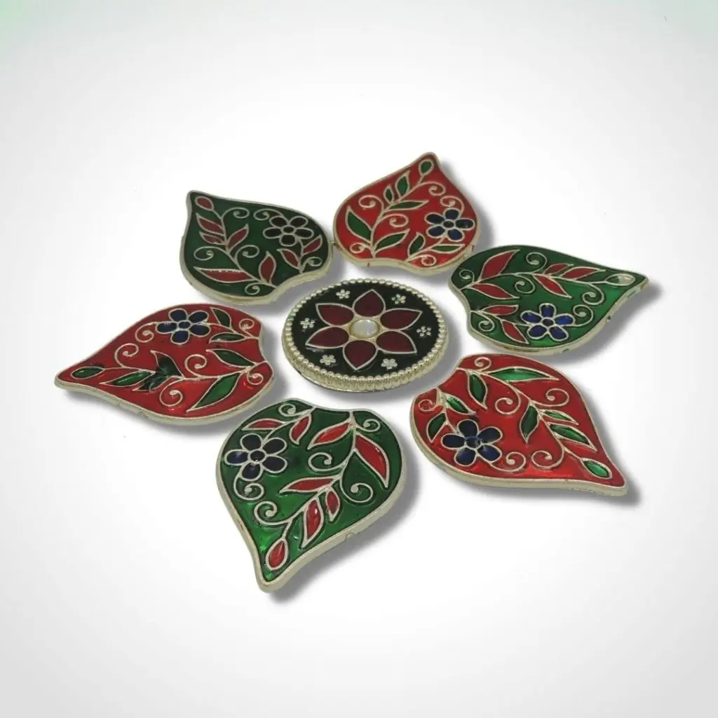 Acrylic rangoli 95/1 7pcs