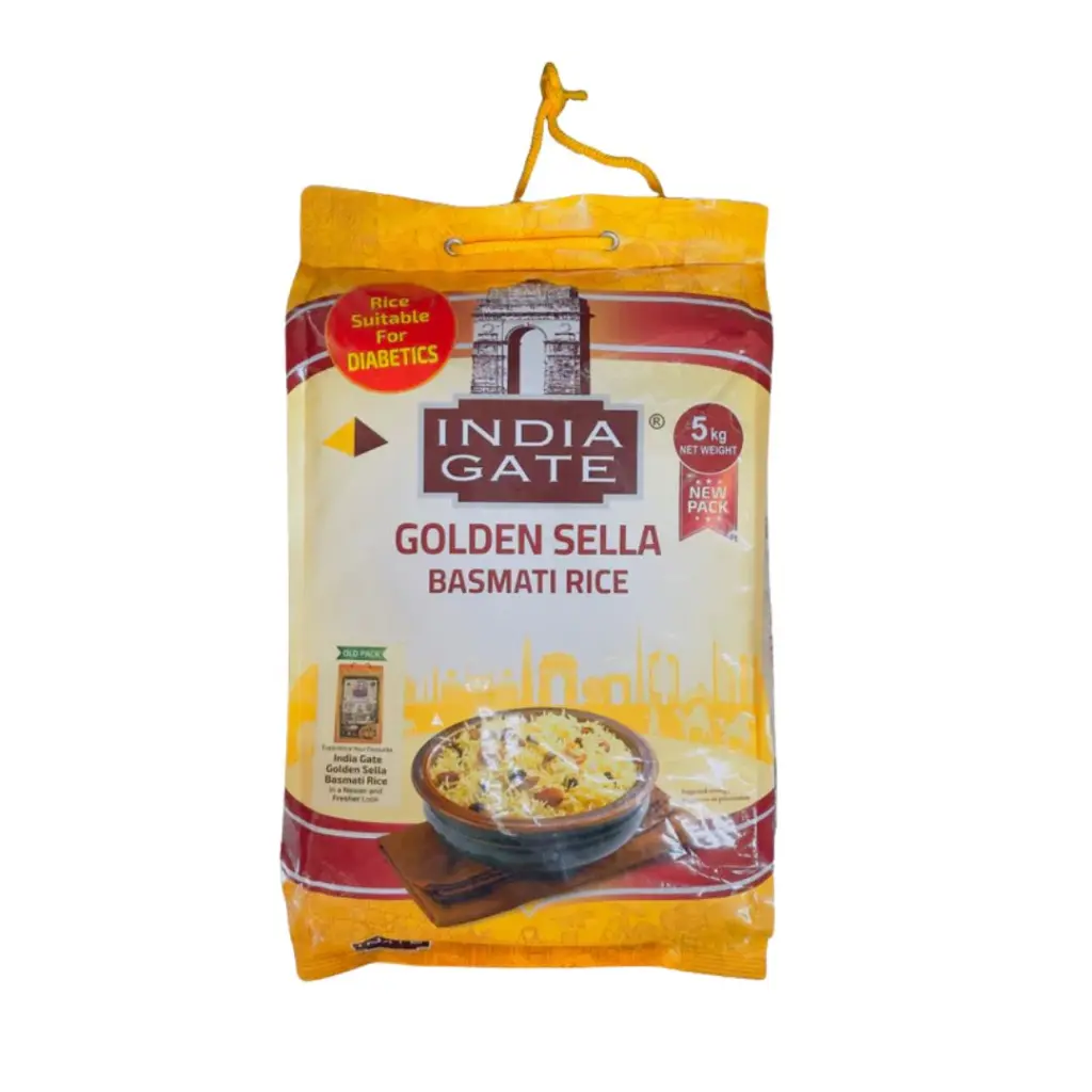 INDIA GATE GOLDEN SELLA 5KG
