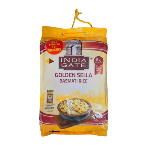 INDIA GATE GOLDEN SELLA 5KG