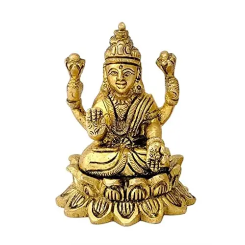 Brass laxmiji idol size-2