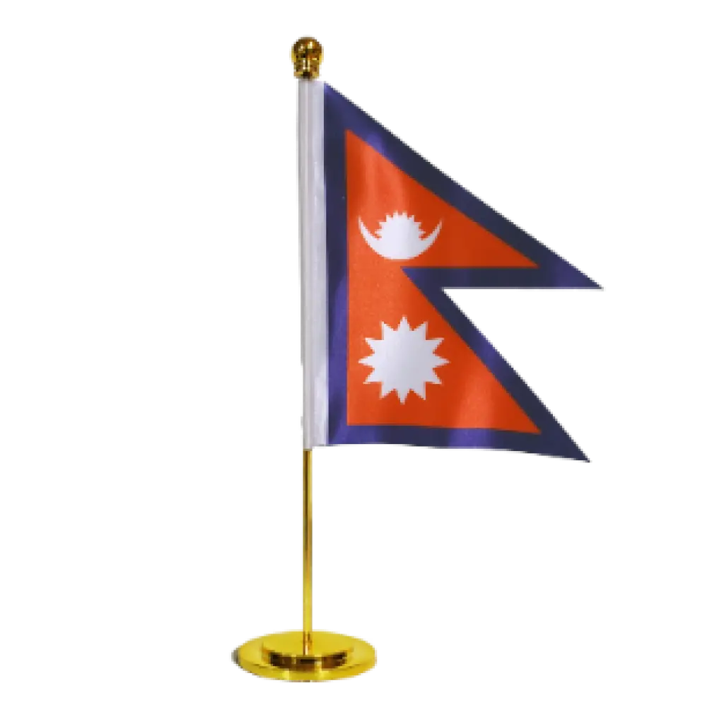 Nepali flag single stand
