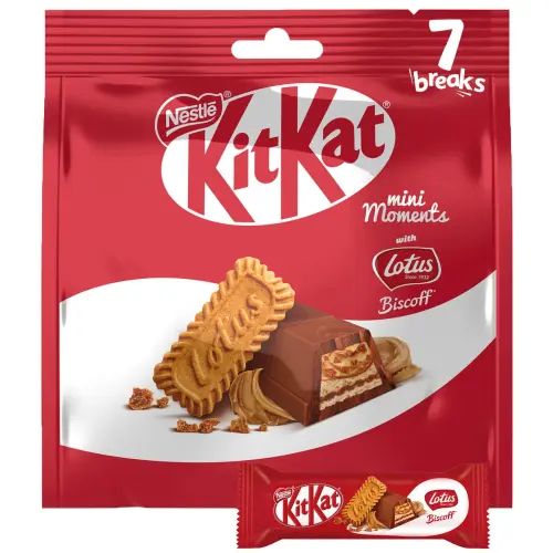 KitKat biscoff 7 breaks