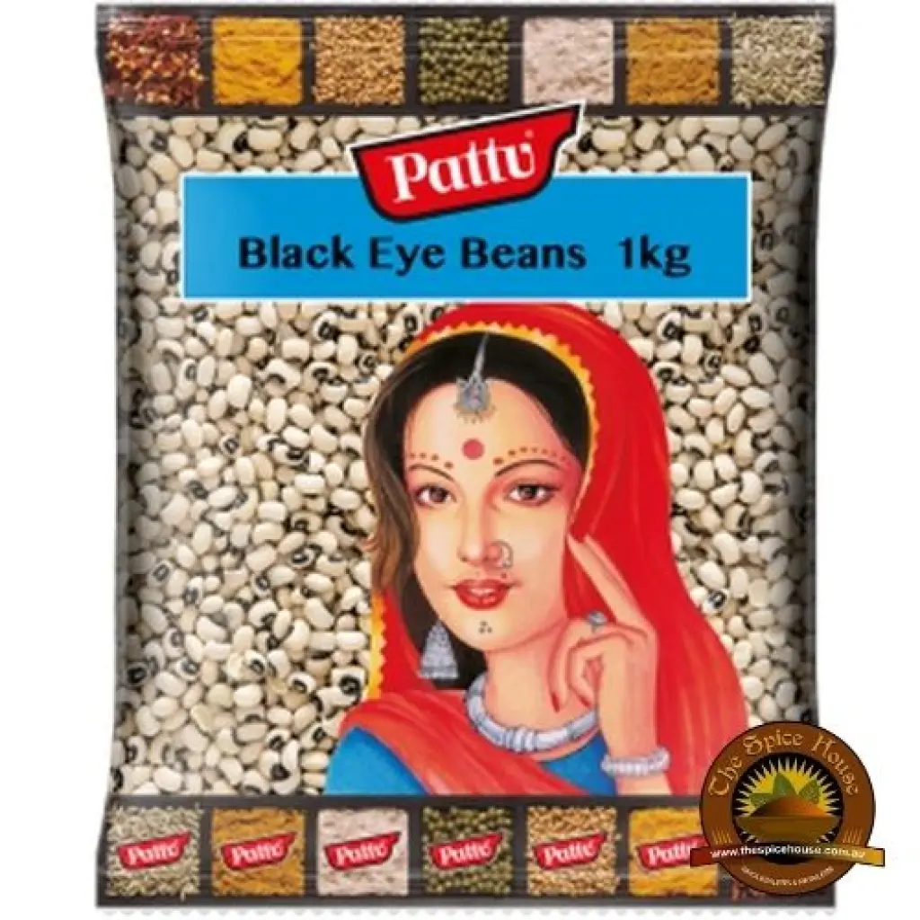 Pattu black eye beans 1kg