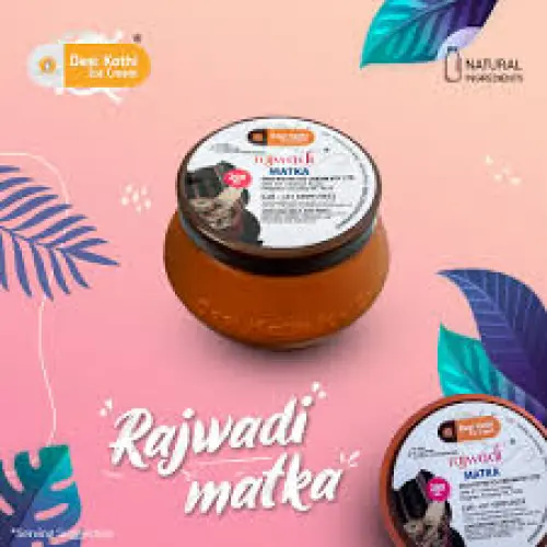 Rajwadi matka ice-cream