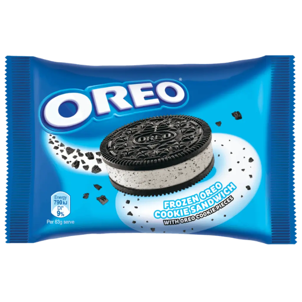 Oreo icecream biscuits