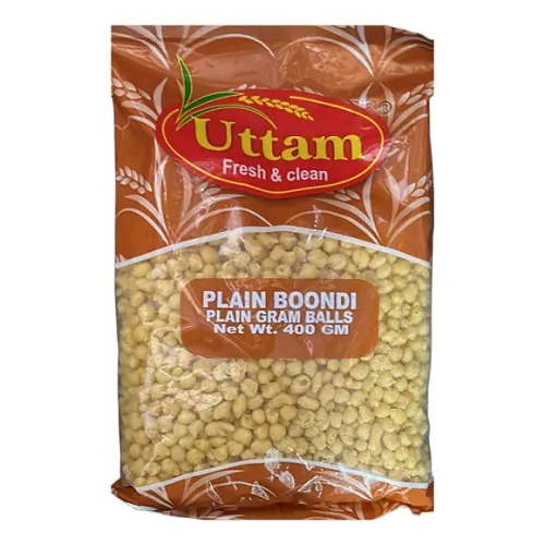 Uttam plain boondi 400g